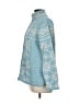 L.L.Bean 100% Cotton Teal Cardigan Size L - photo 5
