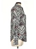 Roper Print Silver Long Sleeve Button-Down Shirt Size L - photo 4