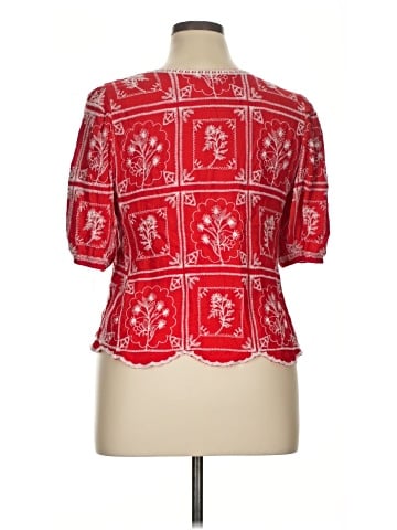 Solitaire Short Sleeve Blouse (view 2)