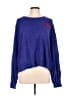 Sundry Hearts Blue Pullover Sweater Size Lg (3) - photo 1