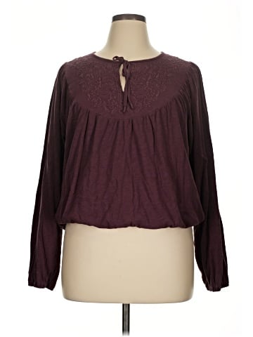Lucky Brand Long Sleeve Blouse (view 1)