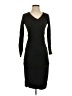 Monrow Solid Black Casual Dress Size XS - photo 1