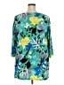 IMAN Teal 3/4 Sleeve T-Shirt Size 2X - photo 2