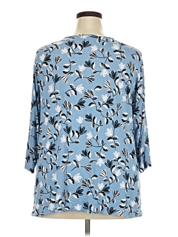 J.Jill 3/4 Sleeve Blouse (view 2)