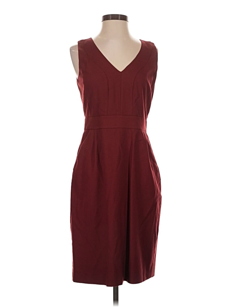 Pre-owned Mine Cocktail Dress In Burgundy