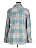 Rails 100% Rayon Plaid Teal Long Sleeve Button-Down Shirt Size XL - photo 2