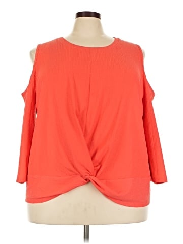 MICHAEL Michael Kors 3/4 Sleeve Top (view 1)