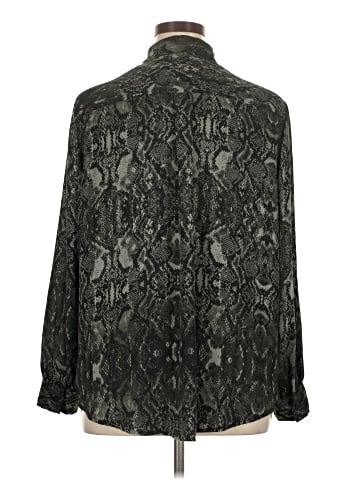 INC International Concepts Long Sleeve Blouse (view 2)