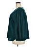 Max Studio Teal Long Sleeve Henley Size 3X - photo 5