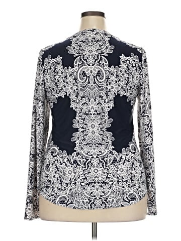 INC International Concepts Long Sleeve Blouse (view 2)