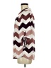 rue21 100% Polyester Chevron-herringbone Burgundy 3/4 Sleeve Blouse Size M - photo 5