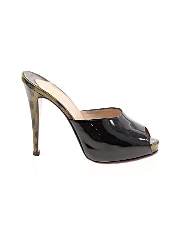 Christian Louboutin Patent Leather Sabotage 125mm mules/clogs (view 1)