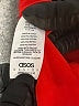 ASOS 100% Polyester Red Cocktail Dress Size 8 - photo 4