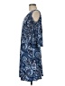 MSK Paisley Blue Casual Dress Size M - photo 5