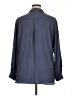 Pleione 100% Polyester Solid Blue Long Sleeve Blouse Size XL - photo 2