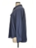 Pleione 100% Polyester Solid Blue Long Sleeve Blouse Size XL - photo 5