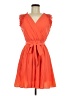 Double Zero 100% Polyester Orange Cocktail Dress Size M - photo 1