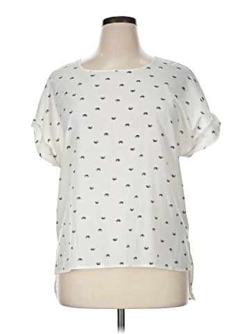 Gap Outlet Short Sleeve Blouse (view 1)