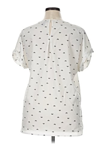 Gap Outlet Short Sleeve Blouse (view 2)