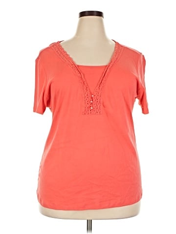 Karen Scott Short Sleeve Top (view 1)