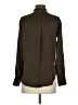 Banana Republic 100% Polyester Brown Long Sleeve Blouse Size XS - photo 2