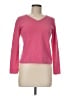 Talbots 100% Cashmere Pink Cashmere Pullover Sweater Size Med Petite - photo 1