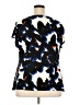 Worthington Black Short Sleeve Blouse Size 2X - photo 2
