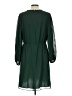 Ann Taylor 100% Polyester Solid Green Casual Dress Size 12 - photo 2