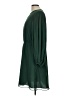 Ann Taylor 100% Polyester Solid Green Casual Dress Size 12 - photo 5