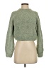 Altar'd State 100% Polyester Tweed Green Pullover Sweater Size XXS - photo 1