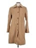 Lands' End Tan Wool Coat Size 8 - photo 1