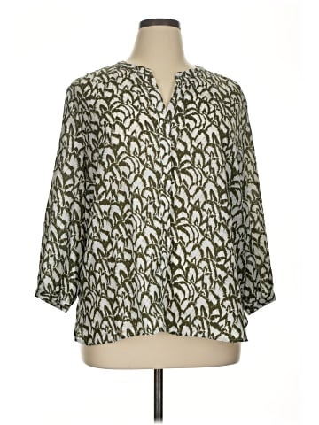 Jachs Girlfriend 3/4 Sleeve Blouse (view 1)
