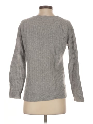 Aqua Cashmere Pullover Sweater (view 2)