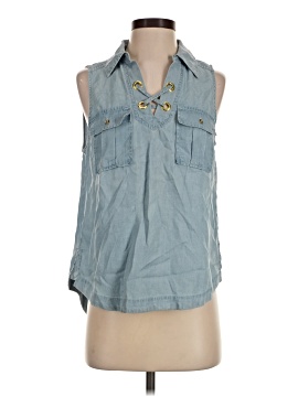 Michael Michael Kors Sleeveless Button Down Shirt