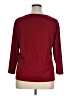 Apostrophe Burgundy 3/4 Sleeve Top Size 16 - 18 - photo 1