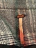Free People Plaid Gray Coat Size XS - photo 6