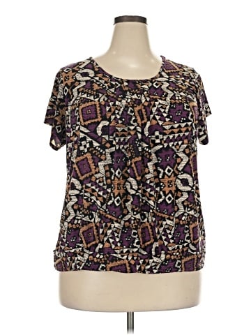 Susan Lawrence Short Sleeve Blouse (view 1)