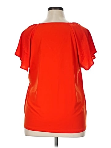 Ann Taylor Factory Short Sleeve Blouse (view 2)