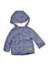 Little Me 100% Polyester Blue Snow Jacket 9-12 MO / 12 MO - photo 1