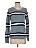 Pink Republic Stripes Blue Pullover Sweater Size S - photo 1