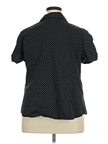 Lane Bryant Short Sleeve Button-Down Shirt (view 2)
