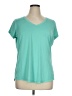 Xersion 100% Polyester Teal Short Sleeve T-Shirt Size XL - photo 1