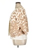Chico's 100% Cotton Animal Print Ivory Cardigan Size XL (3) - photo 5