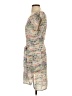 French Connection 100% Polyester Print Gray Casual Dress Size 0 - photo 5