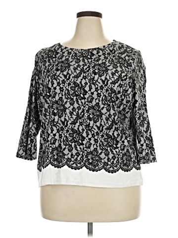 Talbots 3/4 Sleeve Blouse (view 1)