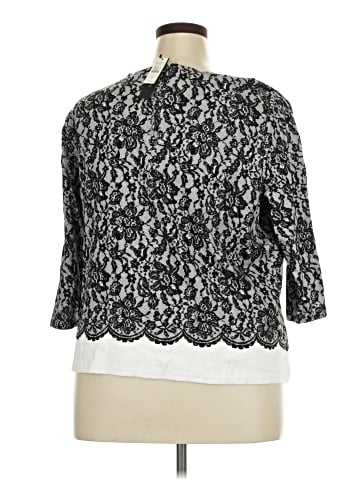 Talbots 3/4 Sleeve Blouse (view 2)