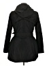 Celebrity Pink 100% Polyester Black Trenchcoat Size XL - photo 2