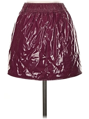 Alo Faux Leather Skirt (view 2)