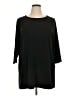 Alfani Black 3/4 Sleeve Top Size XL - photo 1