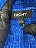 DKNY 100% Recycled Polyester Tweed Blue Pullover Sweater Size L (kids) - photo 3